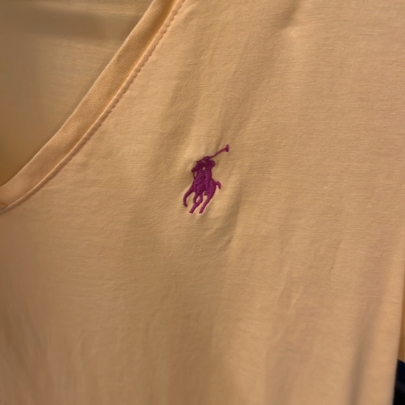 Ralph Lauren Sport Women’s v-neck T-shirt - Picture 3 of 4
